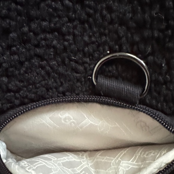 UGG Mini Black Fleece Backpack main image 4
